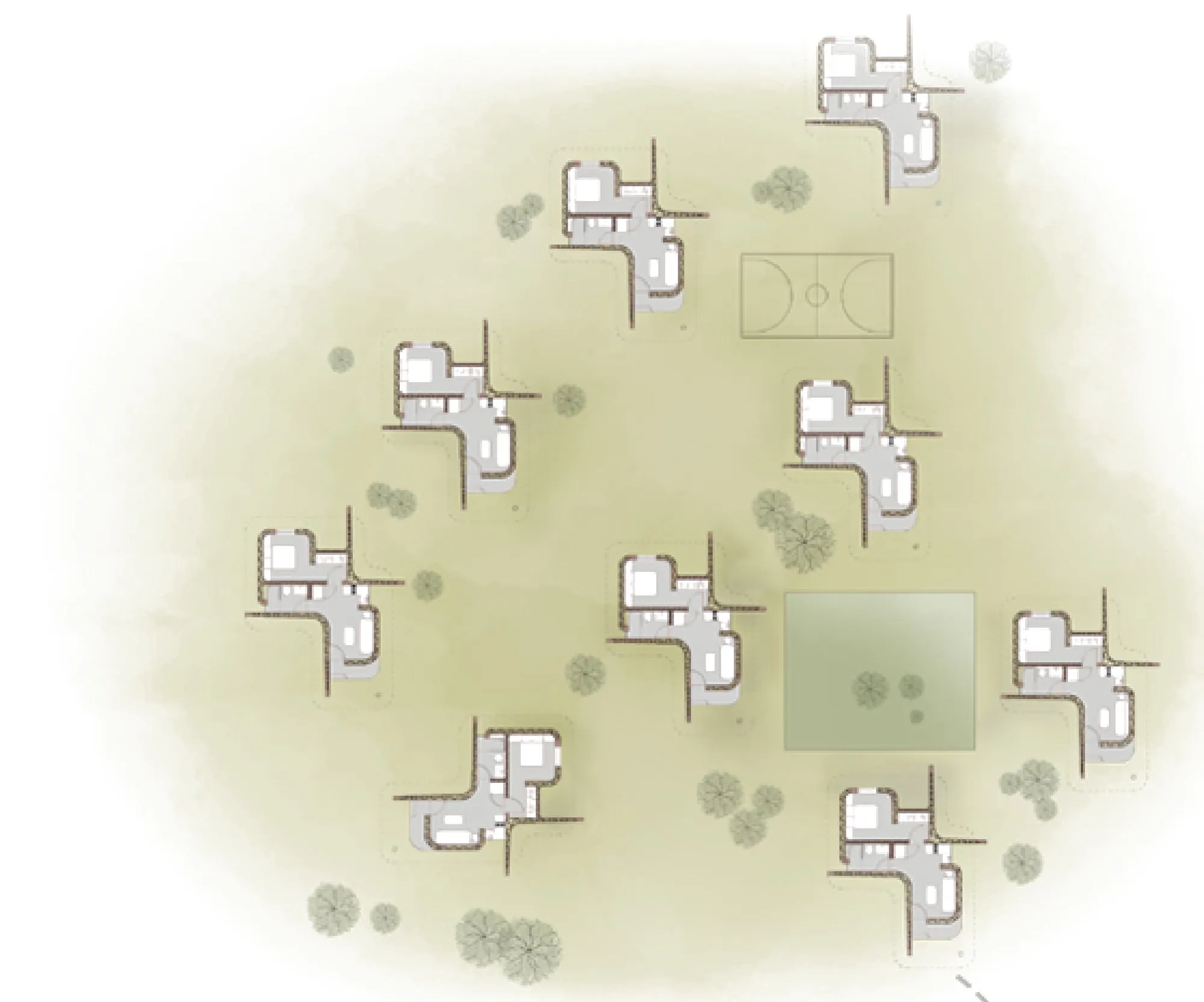 Project Alpha: Cluster of 9 dwellings