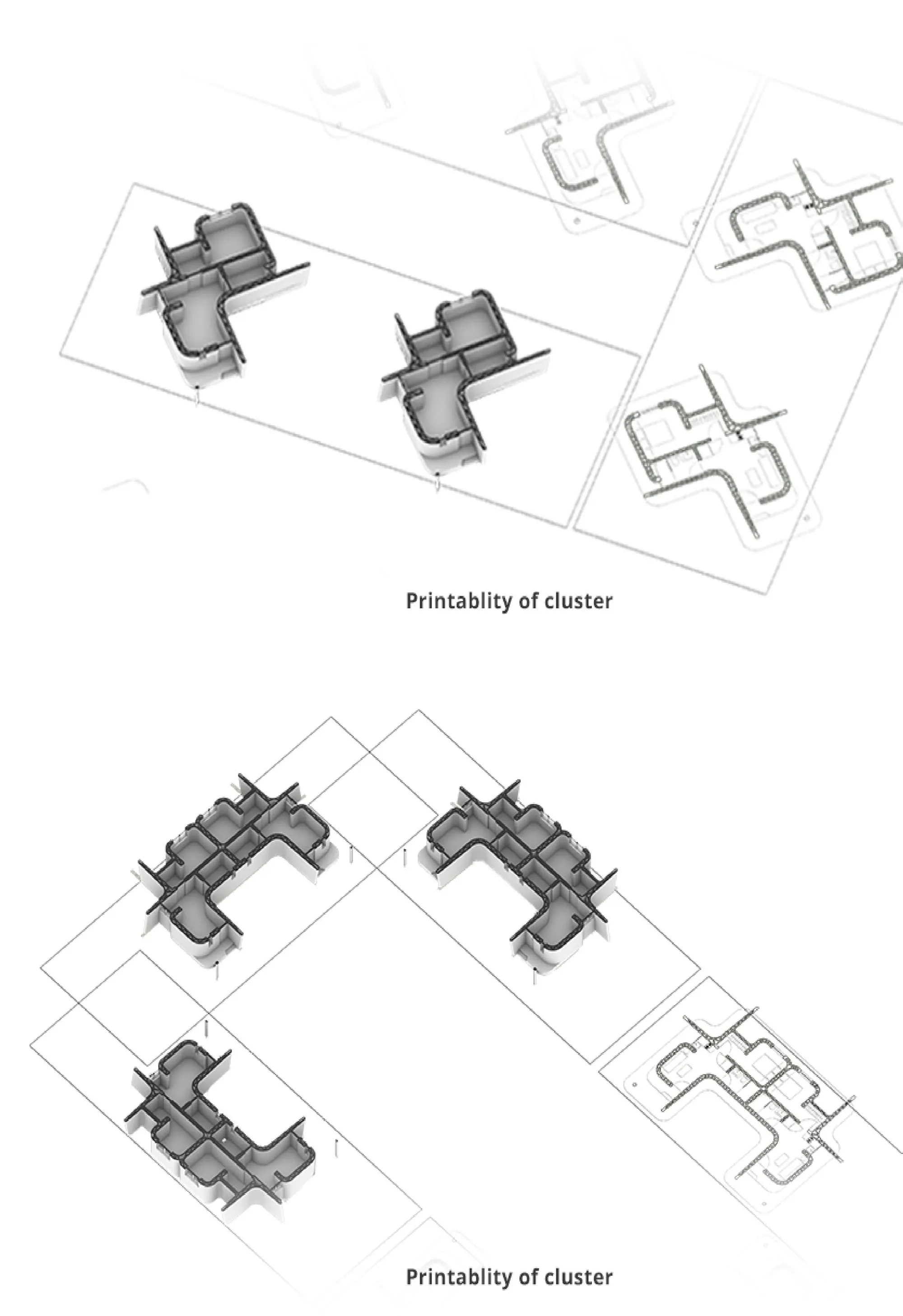 Project Alpha: Printability of the cluster