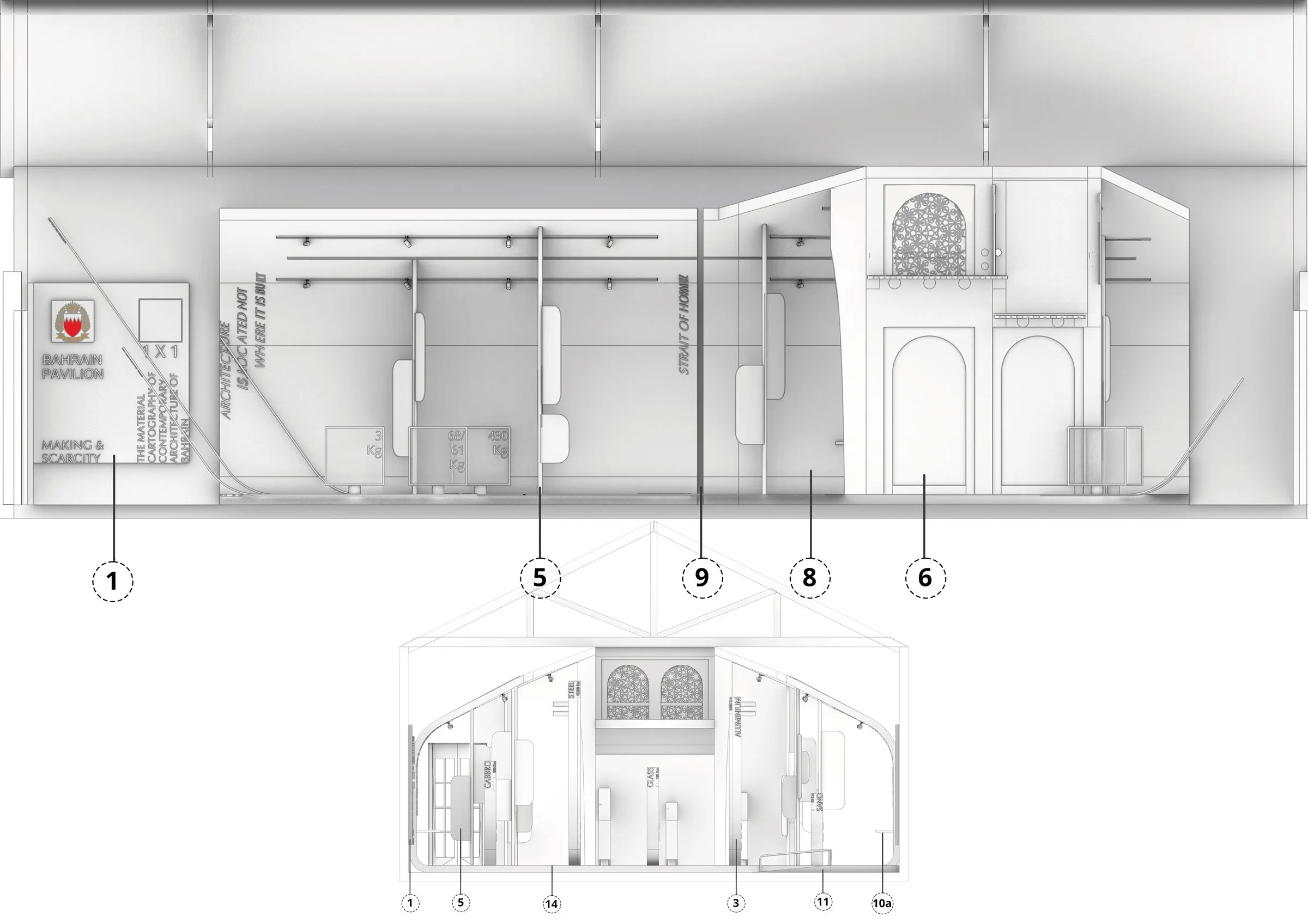 Material Cartographies: Elevations and sections