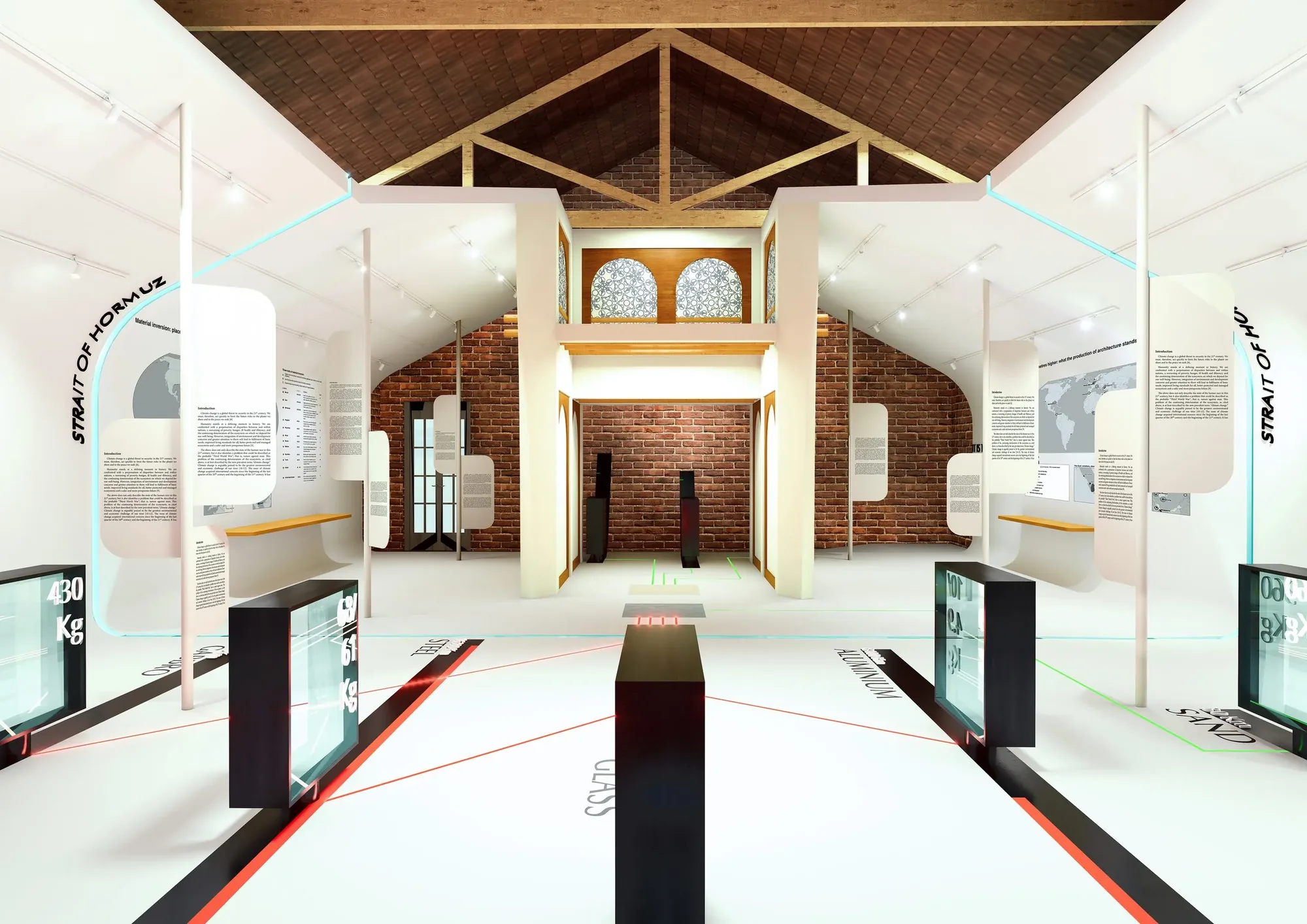Material Cartographies: The hall and the coral-stone wall
