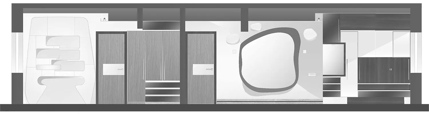 Apartment by the Bay: Section