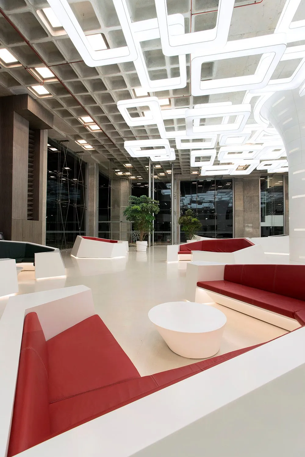 Reflected Topography: Lobby