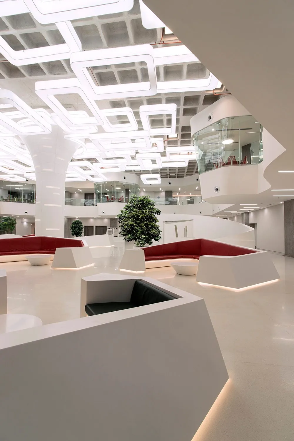 Reflected Topography: Seating and column
