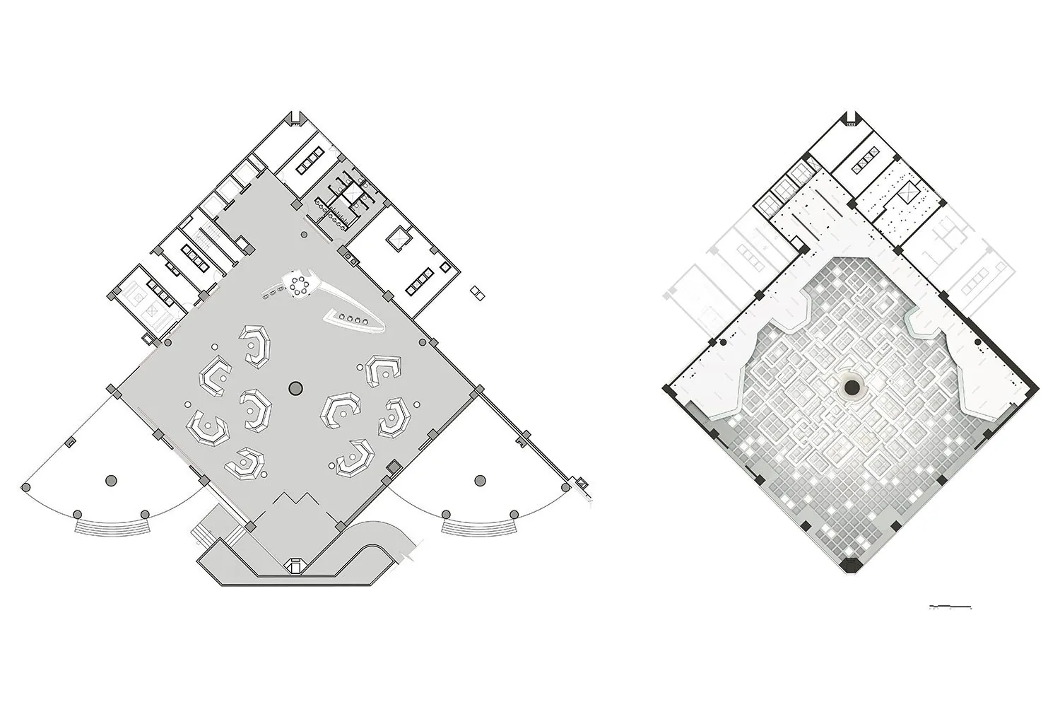Reflected Topography: Floor plans