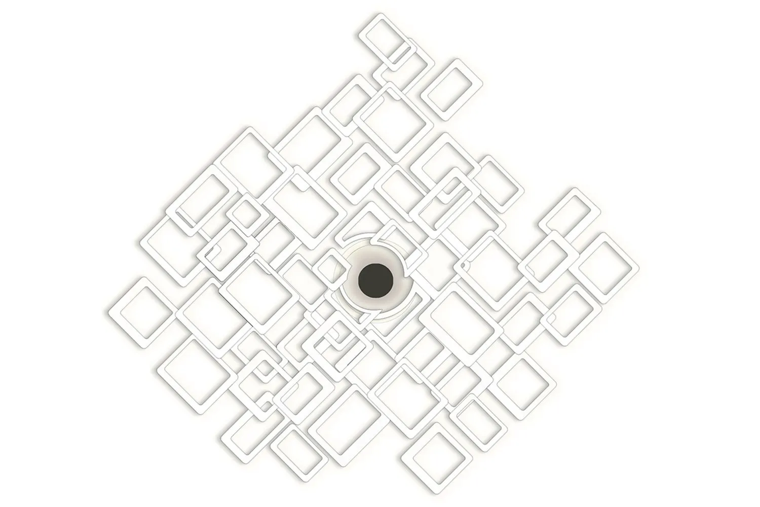 Reflected Topography: Reflected ceiling plan