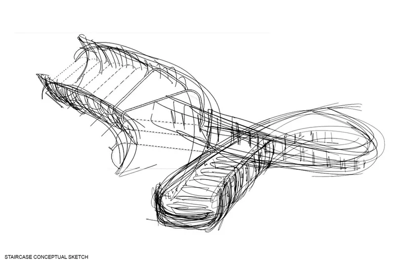 House of Cantilevers: concept sketches