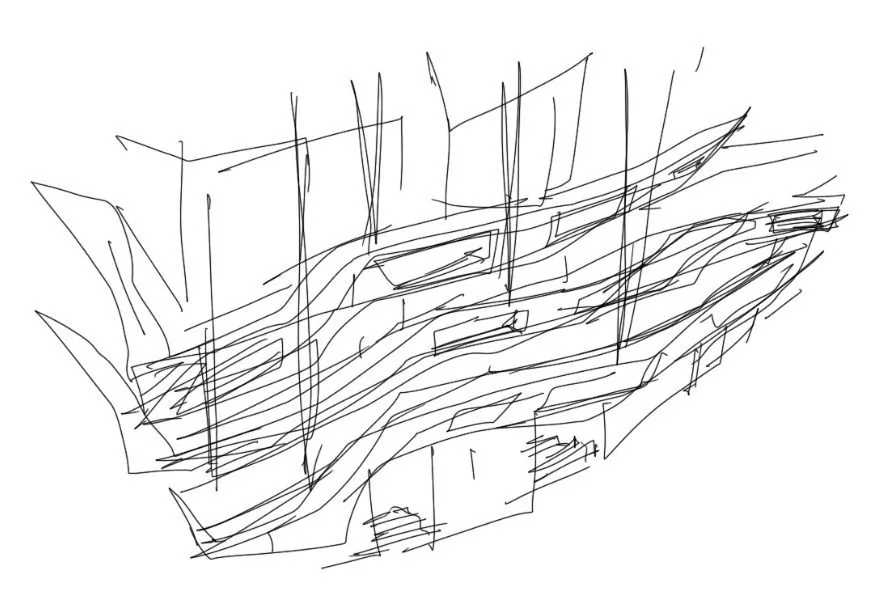 Stacked Tectonics: Concept sketch