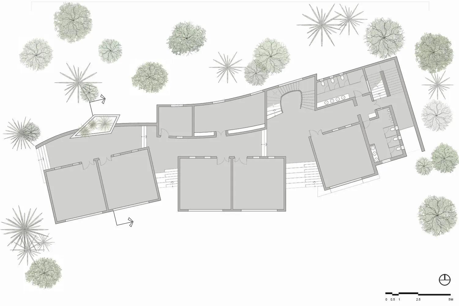 Stacked Tectonics: Ground floor plan