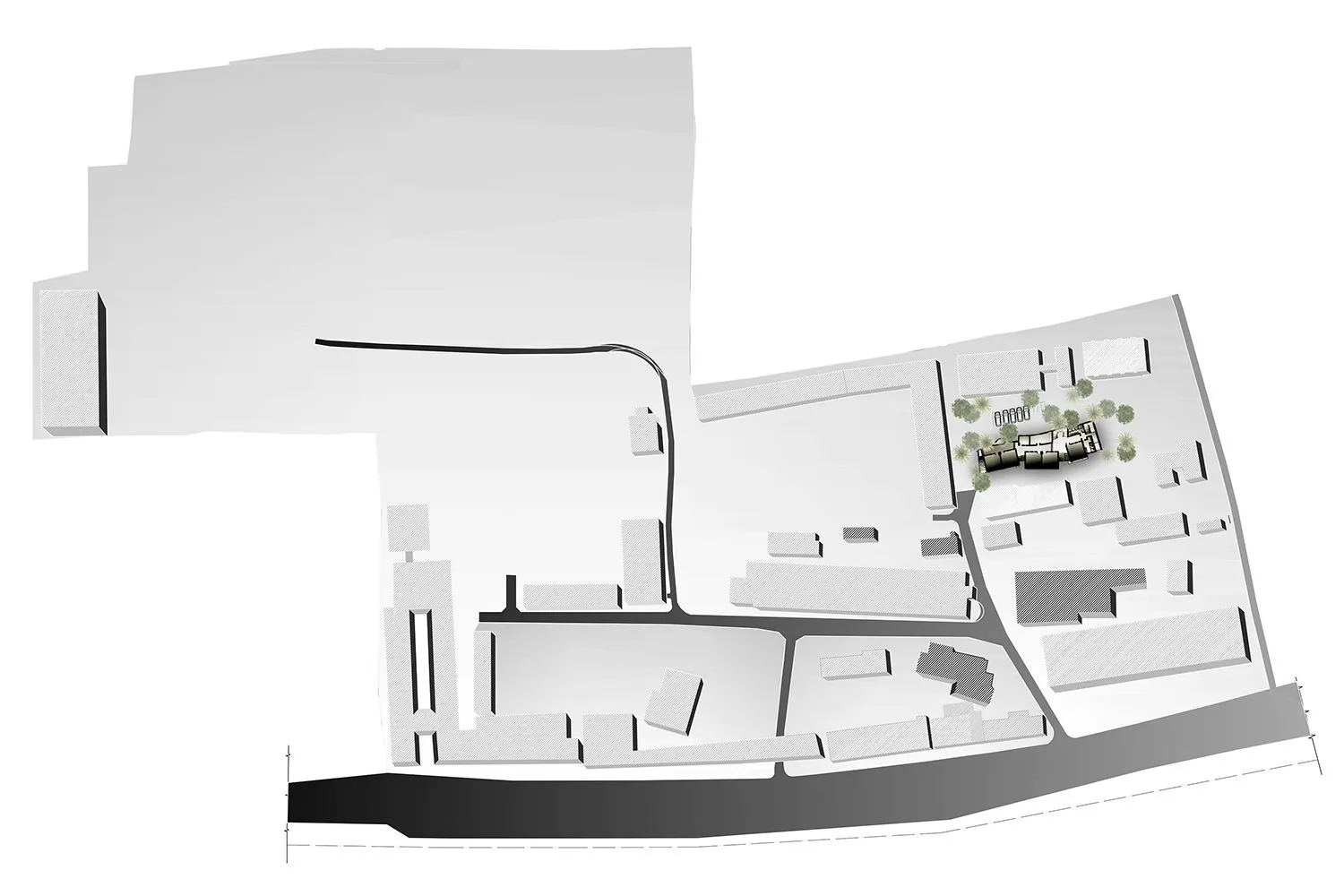 Stacked Tectonics: Site plan