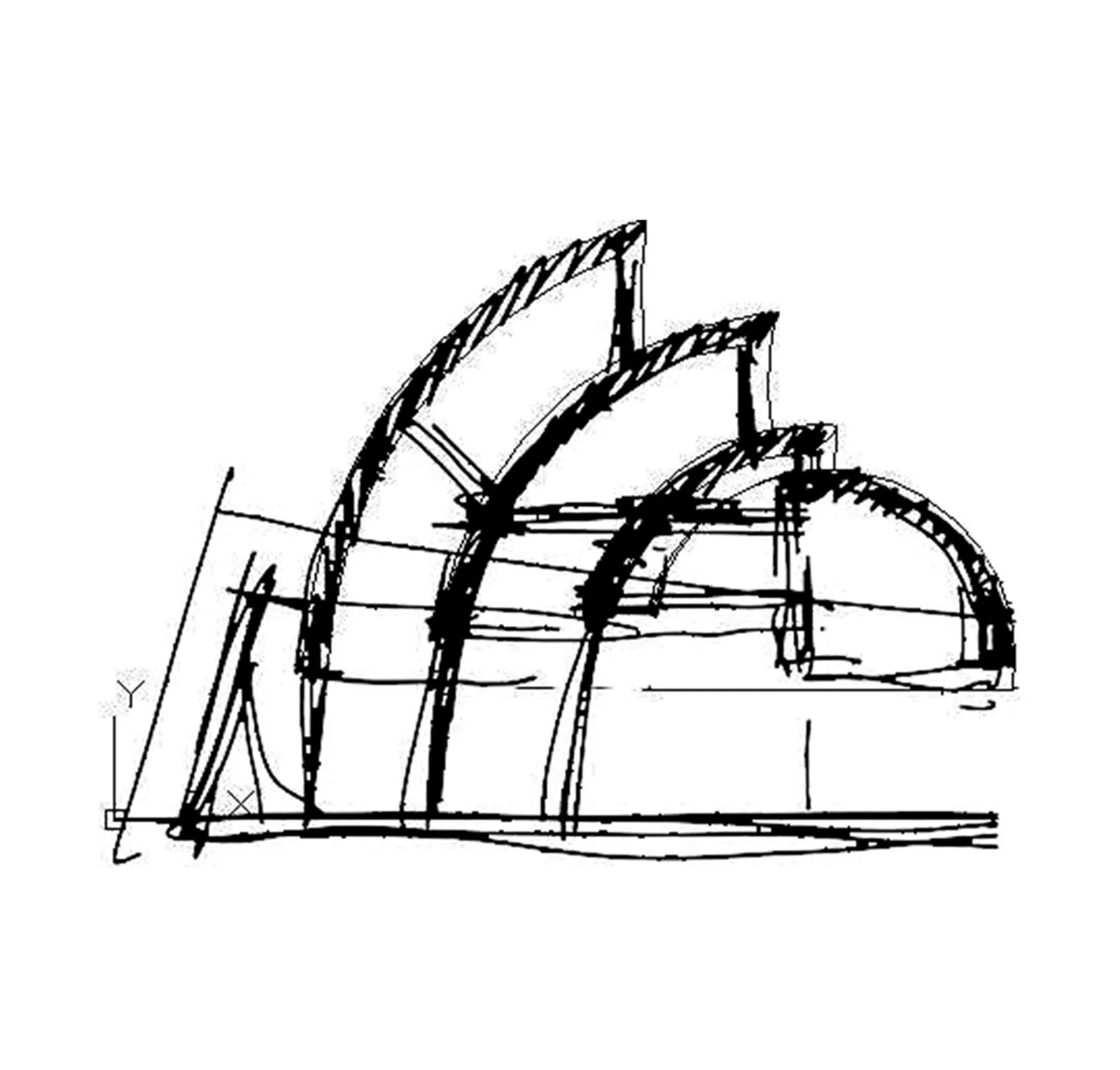 Iconic Mosque: Concept sketch