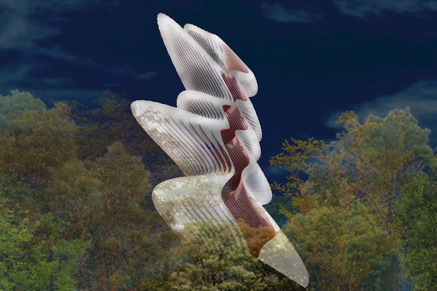 Rasa Totem: At night