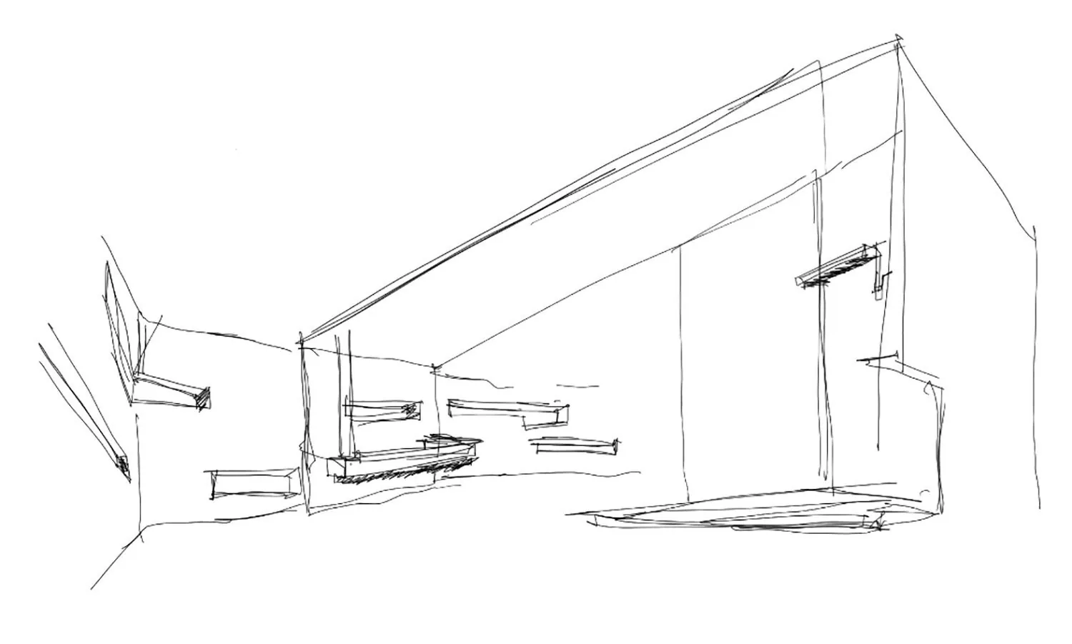 Stanley Lifestyle Store: Concept sketch