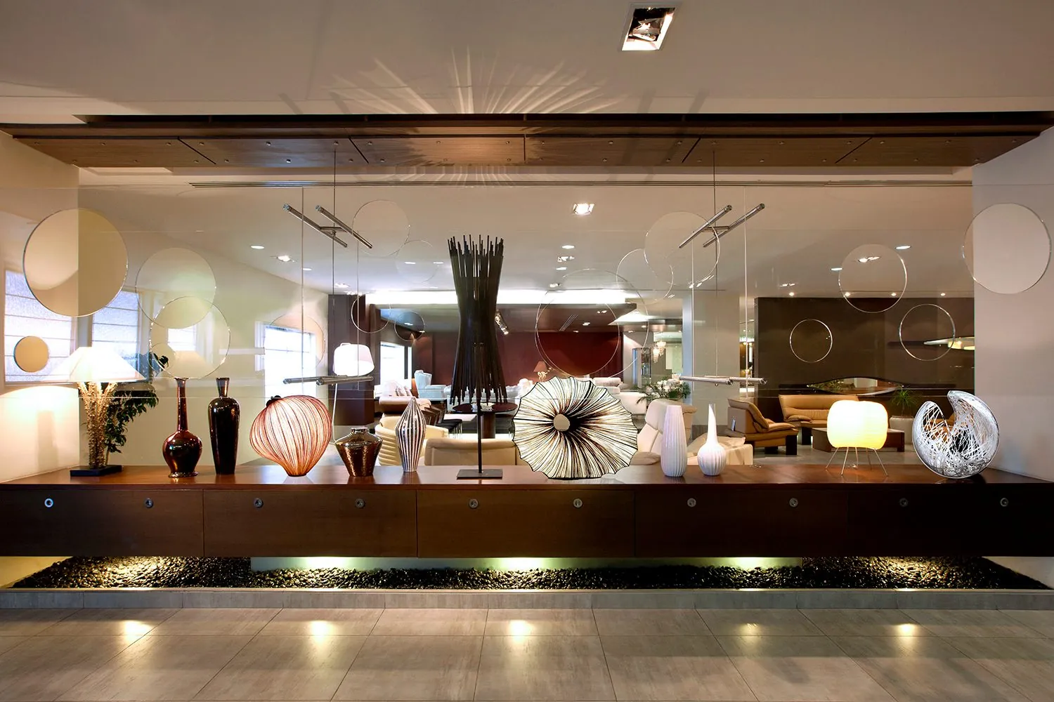 Stanley Lifestyle Store: Display wall