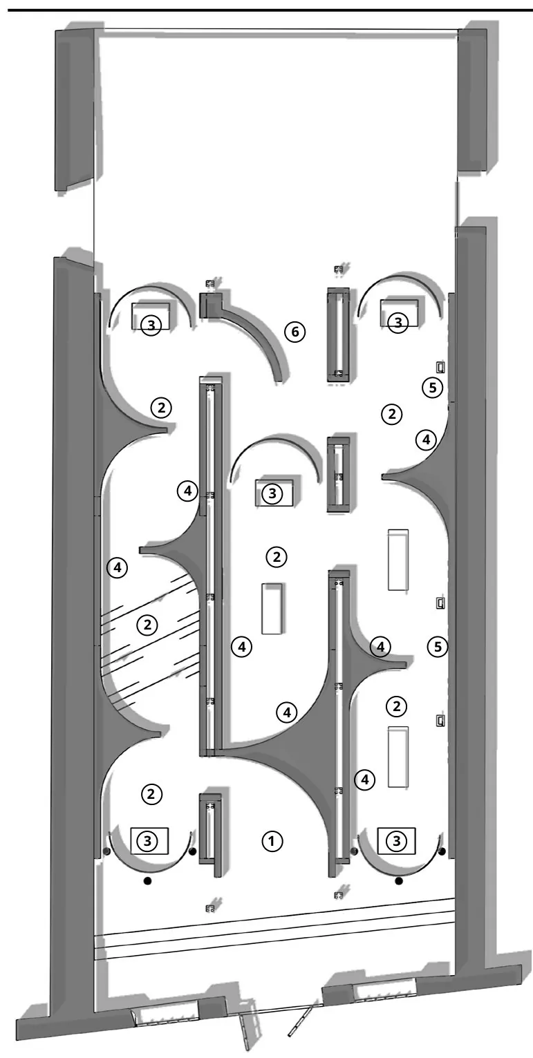 The Measured City: Plan of the pavilion
